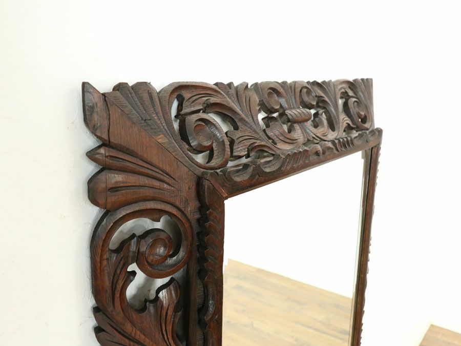 アンティーク家具 ウォールミラー 64809