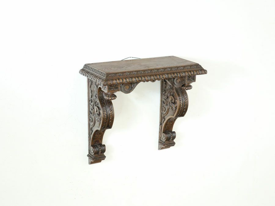 アンティーク家具 ウォールシェルフ 64923