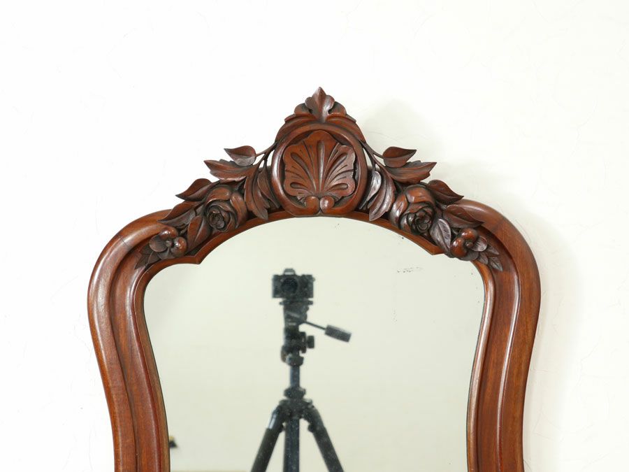 アンティーク家具 ウォールミラー 64873