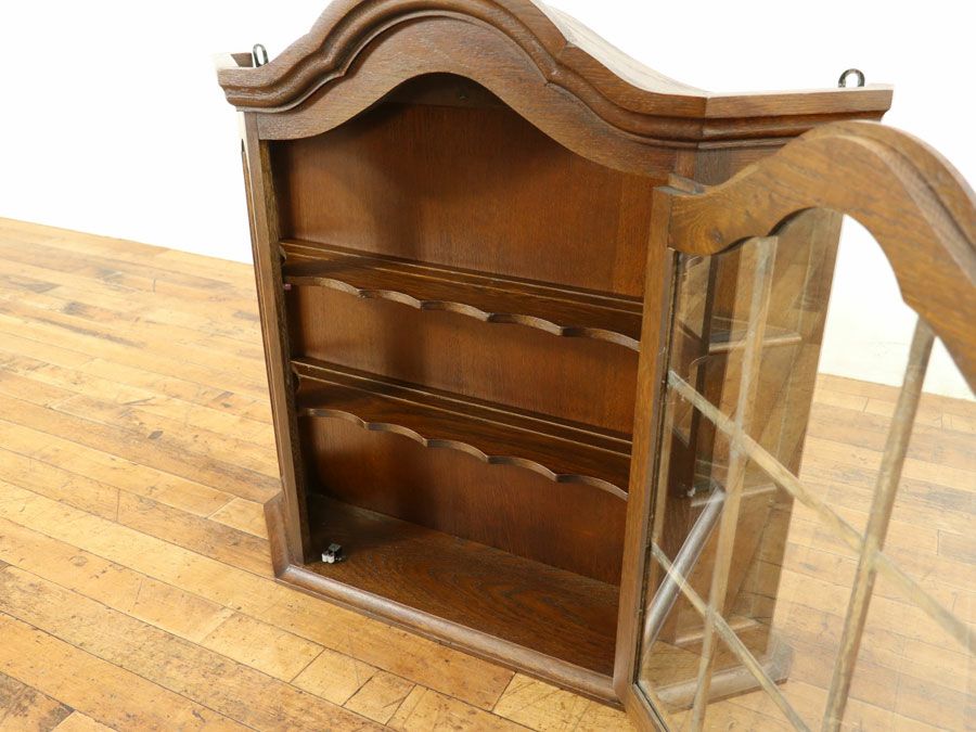 アンティーク家具 ウォールキャビネット 64835