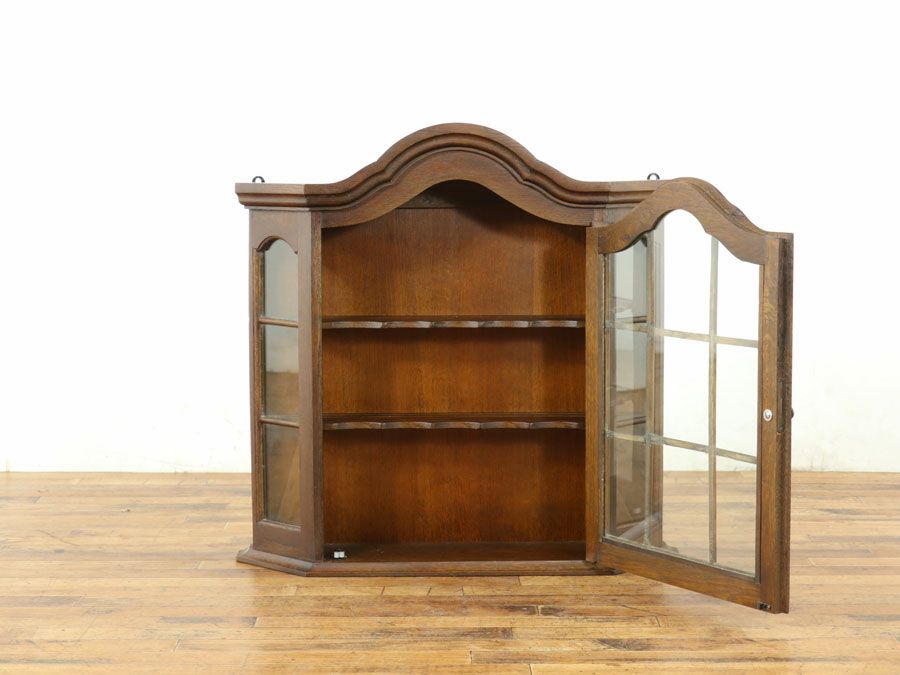 アンティーク家具 ウォールキャビネット 64835
