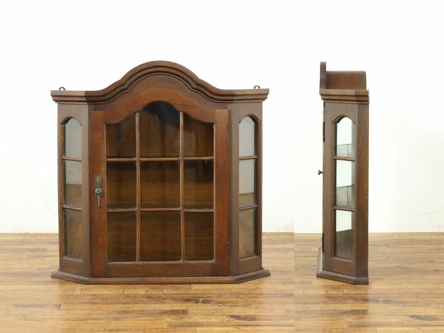 アンティーク家具 ウォールキャビネット 64835