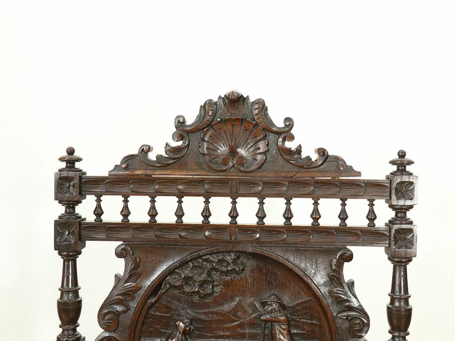 アンティーク家具 アームチェア 64907b