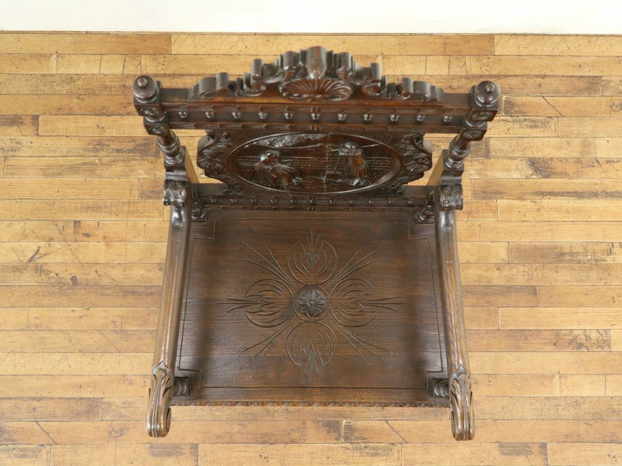 アンティーク家具 アームチェア 64907b