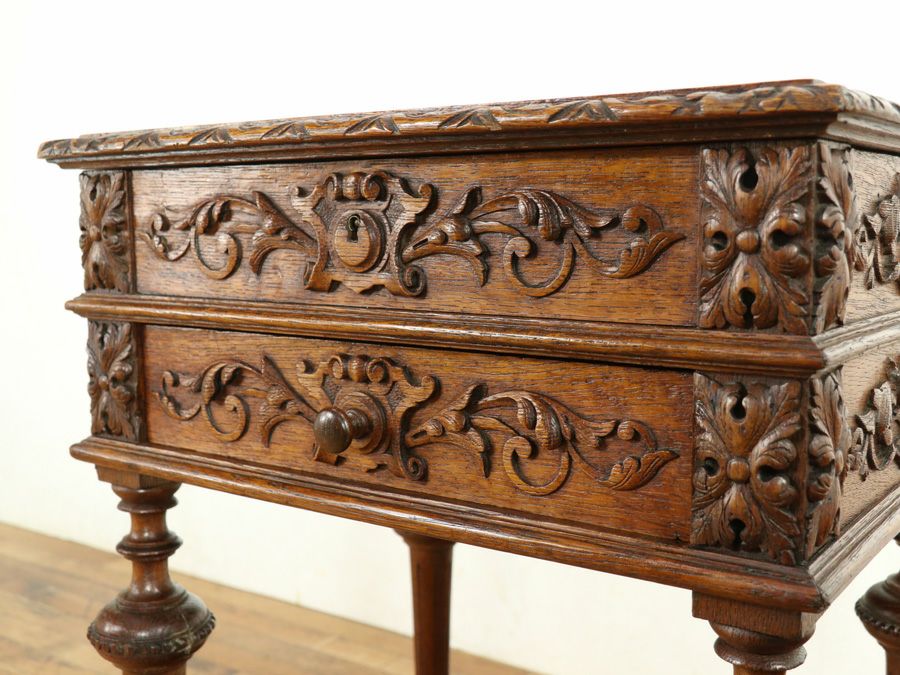 アンティーク家具 サイドテーブル 64815