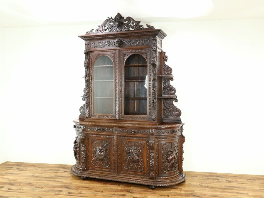 アンティーク家具 キャビネット 64867