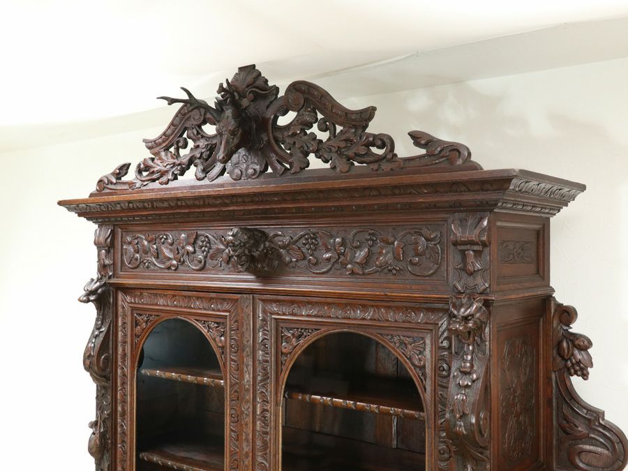 アンティーク家具 キャビネット 64867