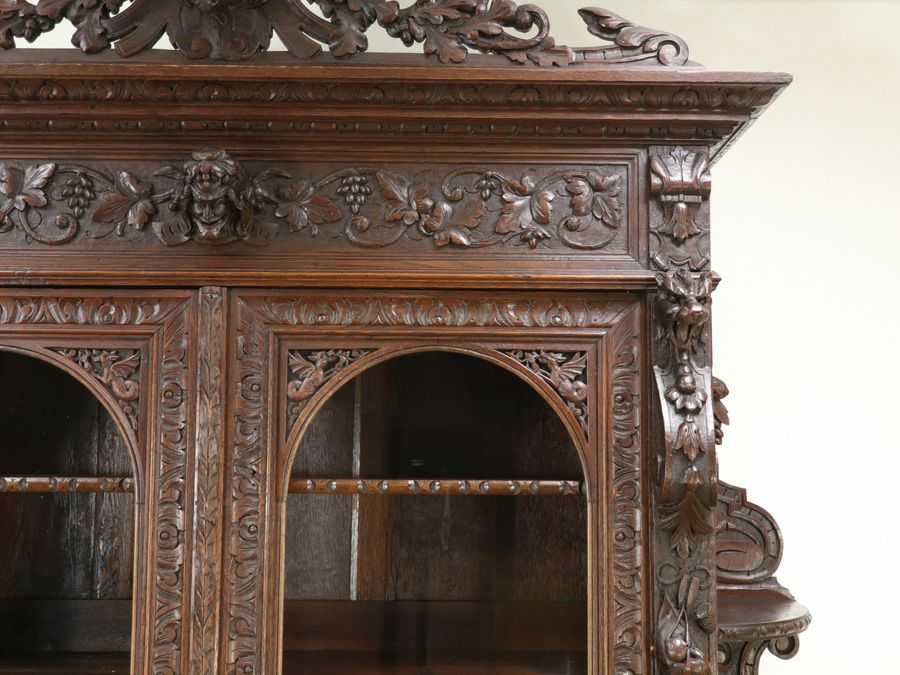 アンティーク家具 キャビネット 64867