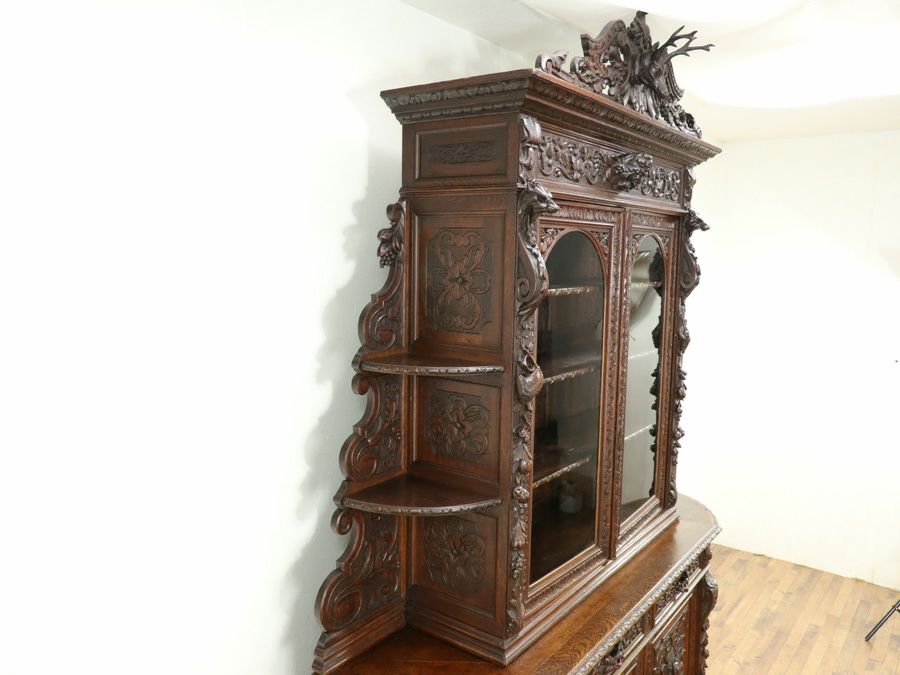 アンティーク家具 キャビネット 64867