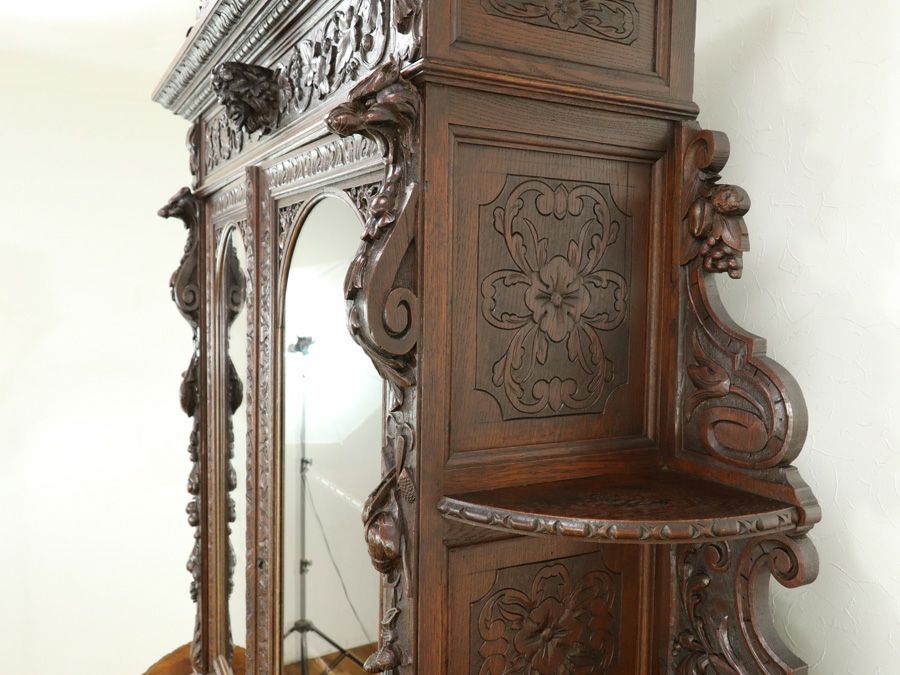 アンティーク家具 キャビネット 64867