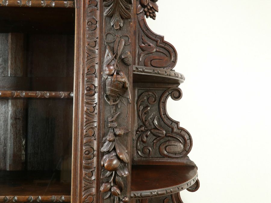 アンティーク家具 キャビネット 64867