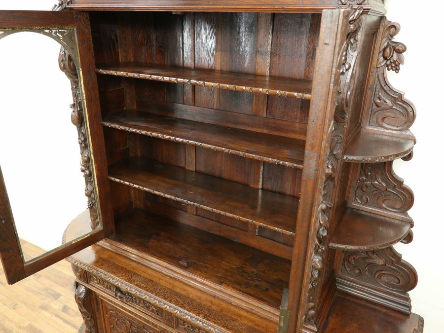 アンティーク家具 キャビネット 64867