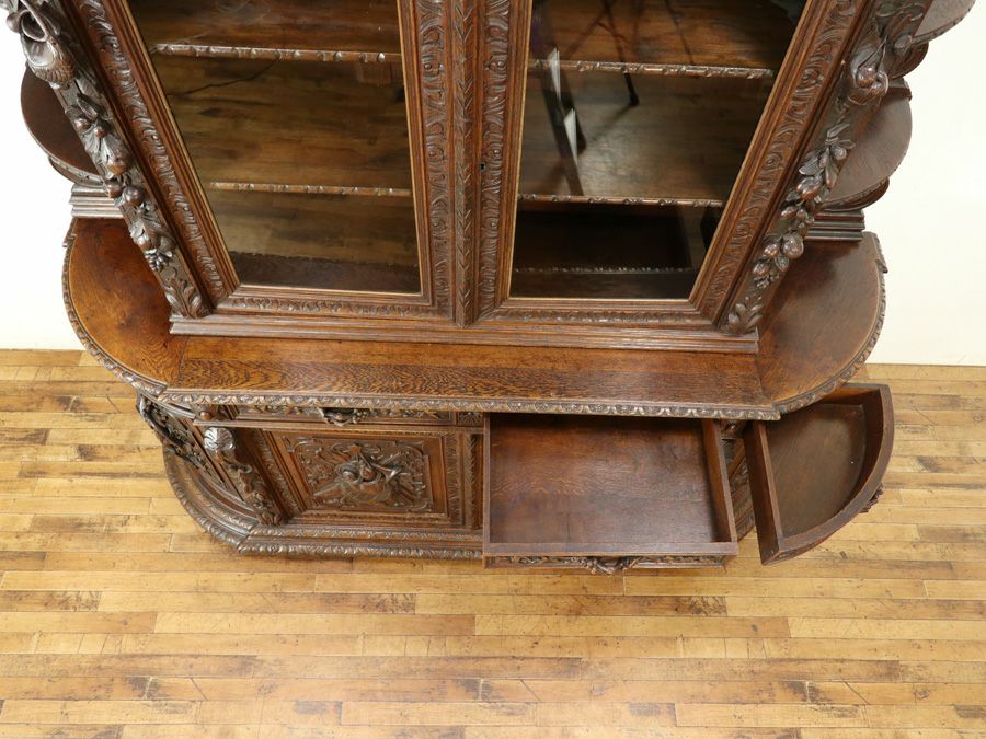 アンティーク家具 キャビネット 64867