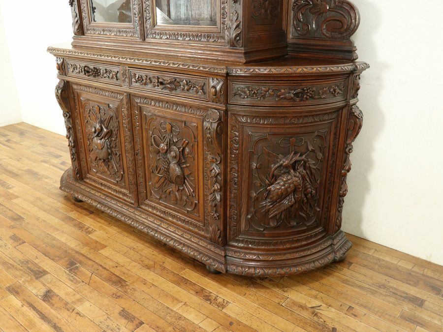 アンティーク家具 キャビネット 64867