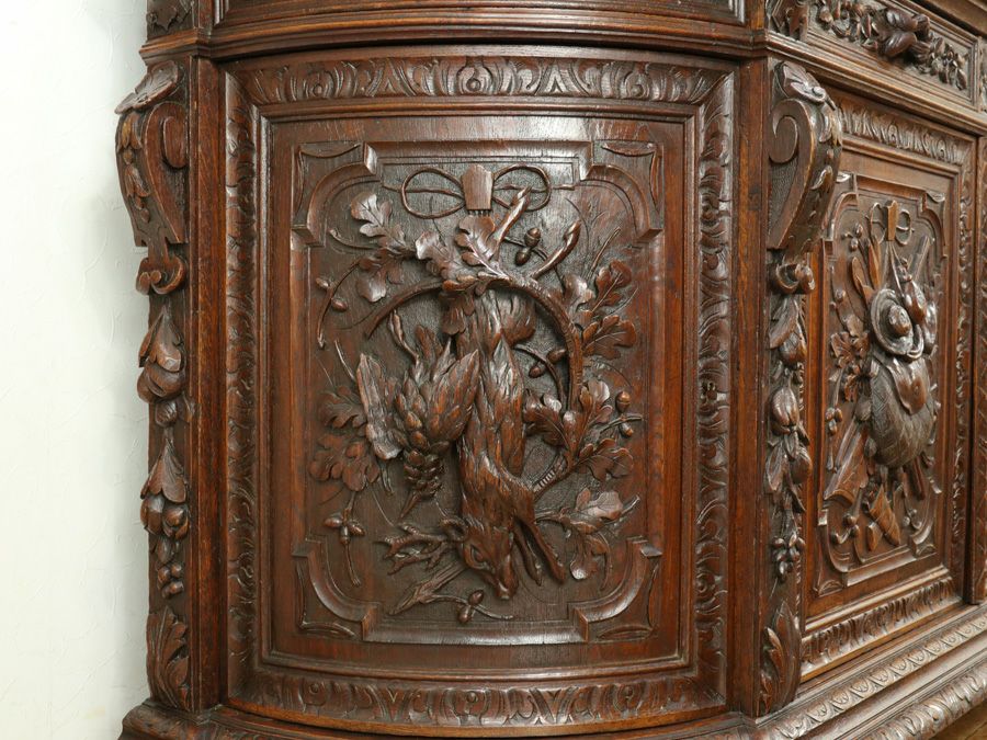 アンティーク家具 キャビネット 64867