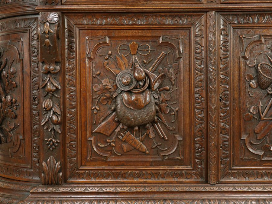 アンティーク家具 キャビネット 64867