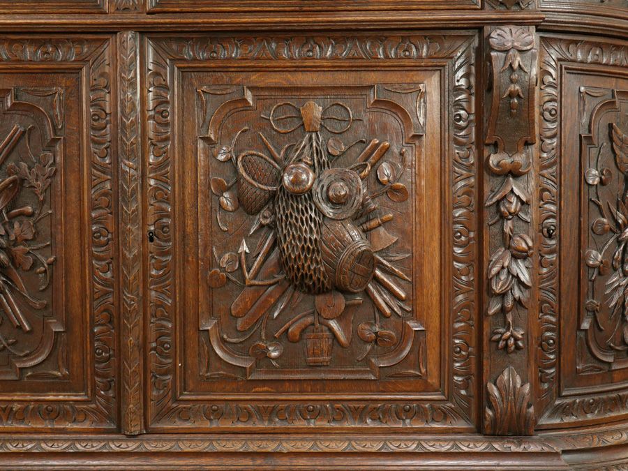 アンティーク家具 キャビネット 64867