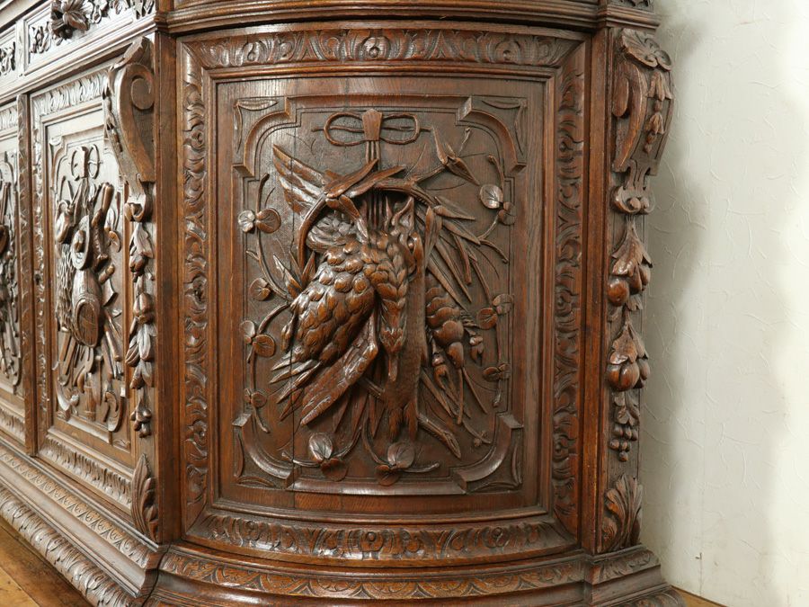 アンティーク家具 キャビネット 64867