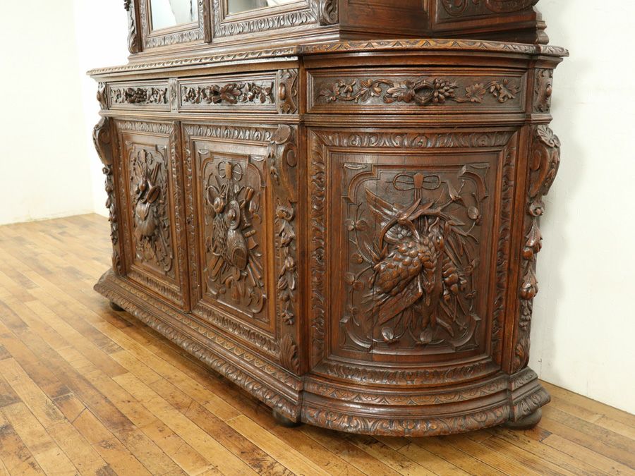 アンティーク家具 キャビネット 64867