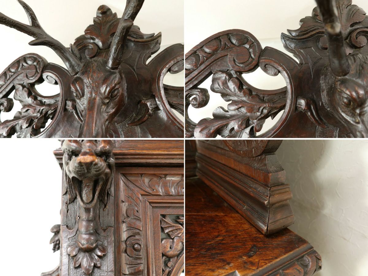 アンティーク家具 キャビネット 64867