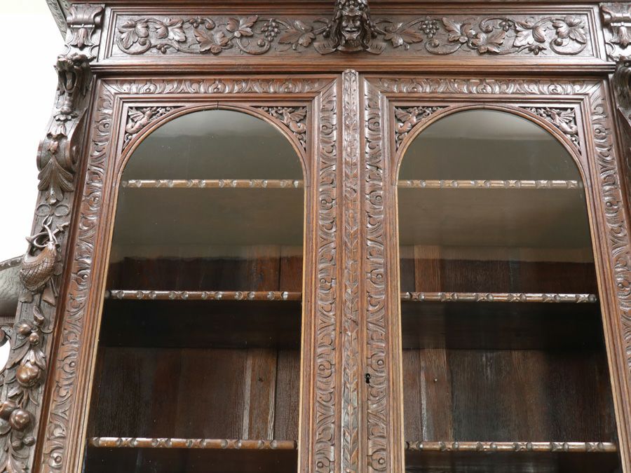 アンティーク家具 キャビネット 64867