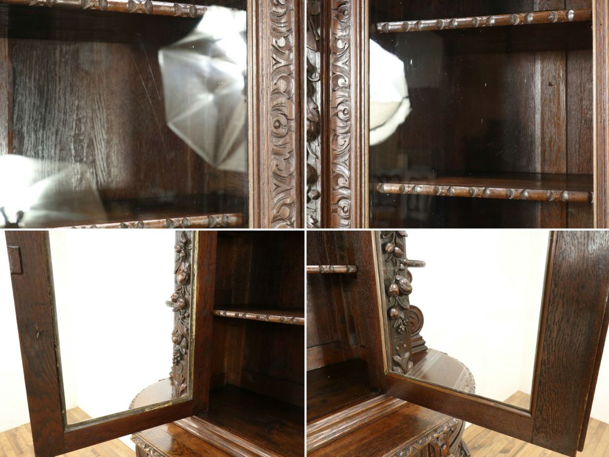 アンティーク家具 キャビネット 64867