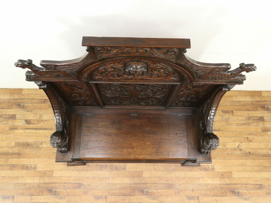 フランスアンティーク家具 ベンチ 64906