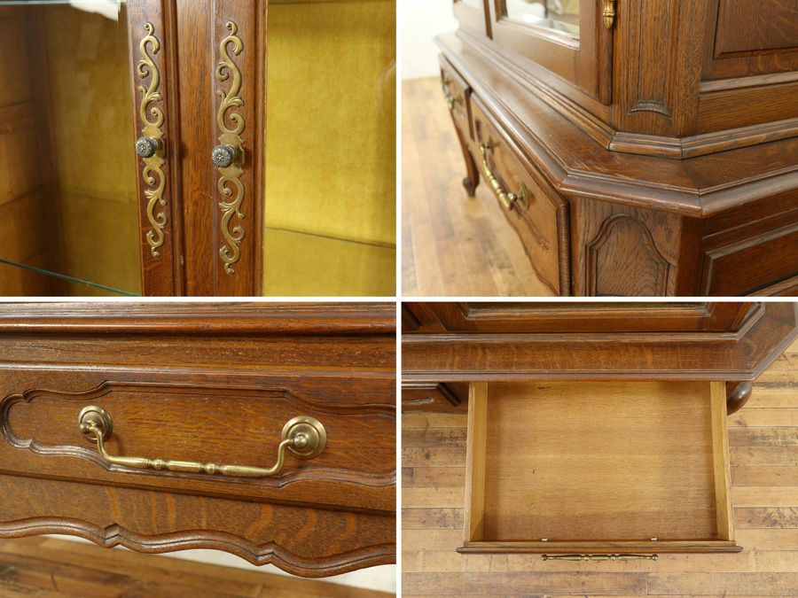 フランスアンティークキャビネット 64892