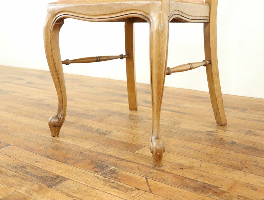 アンティーク 張替済ダイニングチェア 64914d