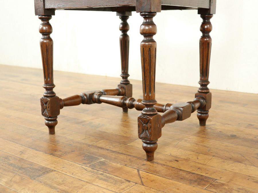 アンティーク 張替済ダイニングチェア 64928e