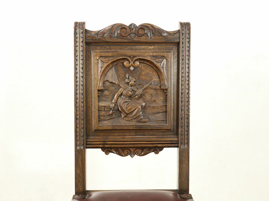 アンティーク 張替済チェア 64807d