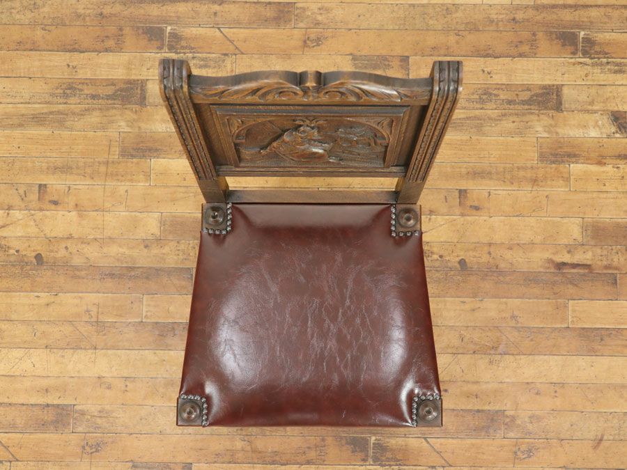 アンティーク 張替済チェア 64807f