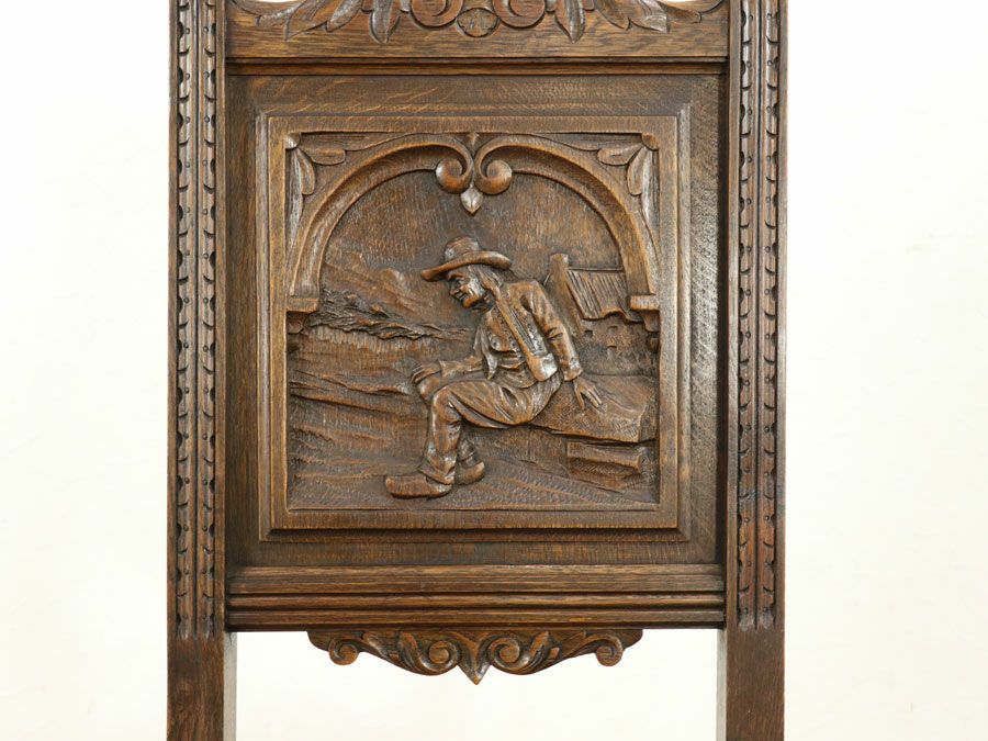 アンティーク家具 張替済チェア 64807h