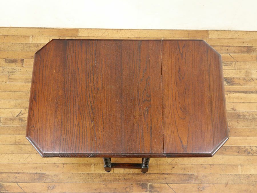 アンティーク ゲートレッグテーブル 59091a