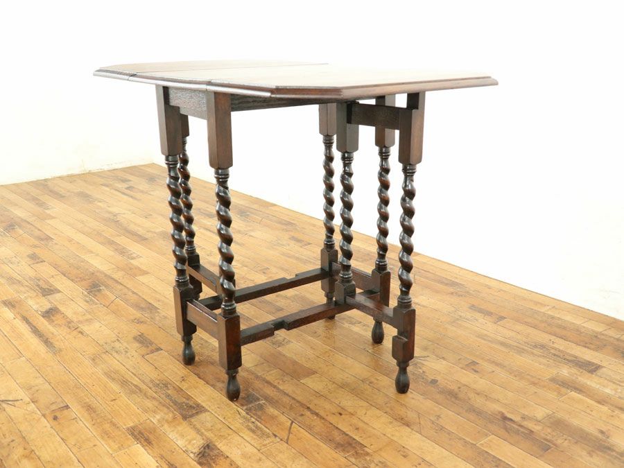 アンティーク ゲートレッグテーブル 59091a