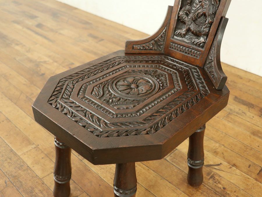 アンティーク家具 スピニングチェア 59161