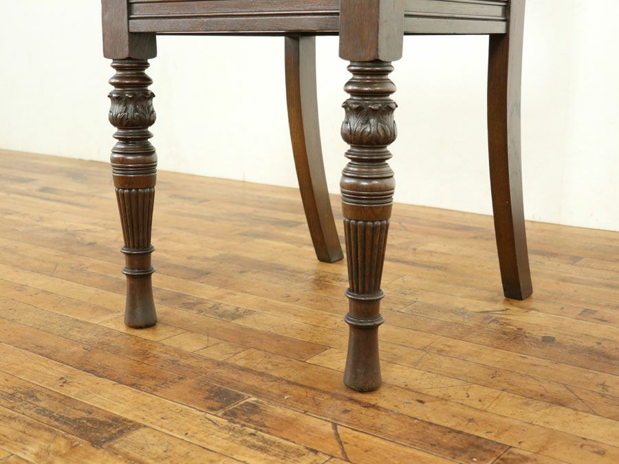 イギリスアンティーク ハイバックホールチェア 59195 | アンティーク