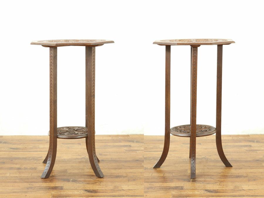 アンティーク家具 サイドテーブル 59101