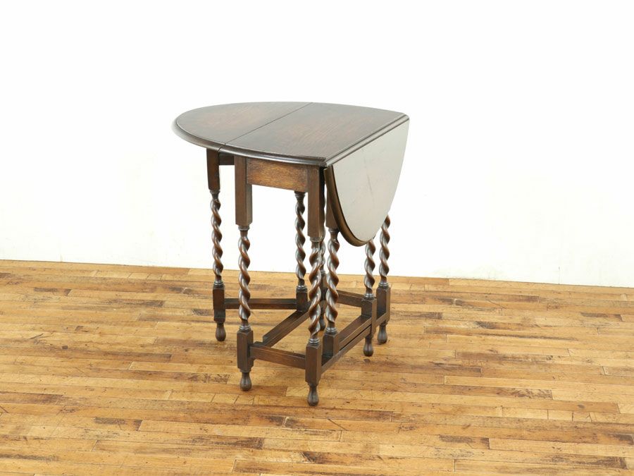 アンティーク ゲートレッグテーブル 59091d