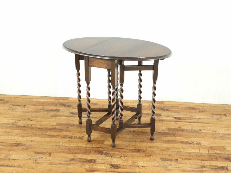 アンティーク ゲートレッグテーブル 59091d