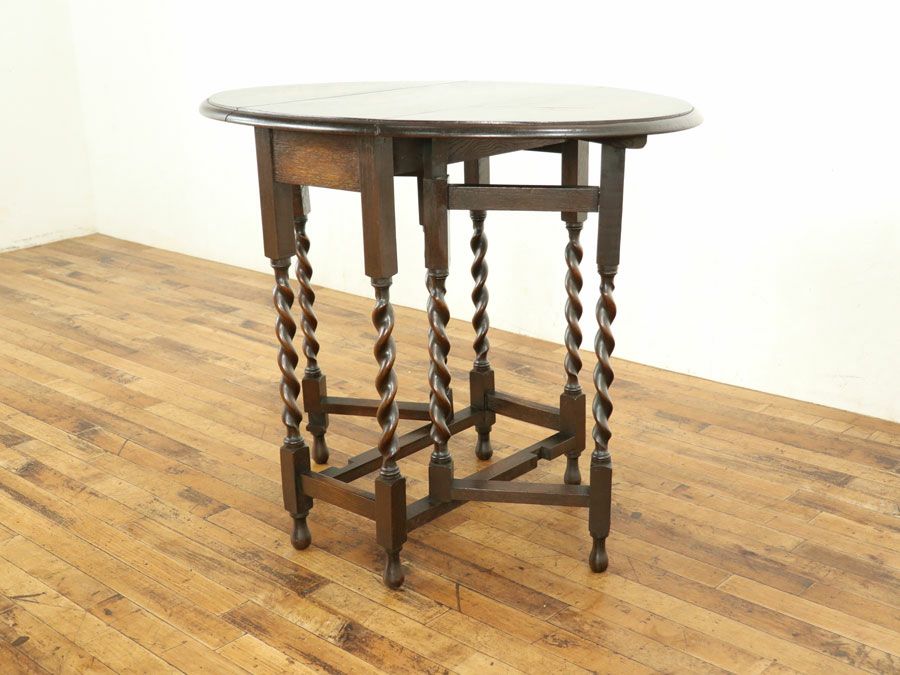 アンティーク ゲートレッグテーブル 59091d