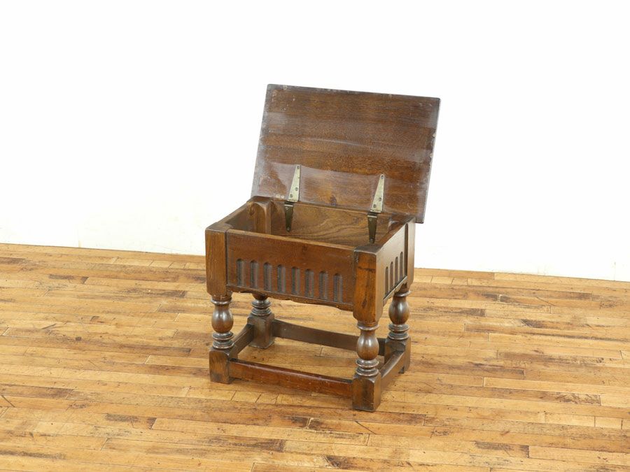 イギリスアンティーク家具 ミニコファー 59019