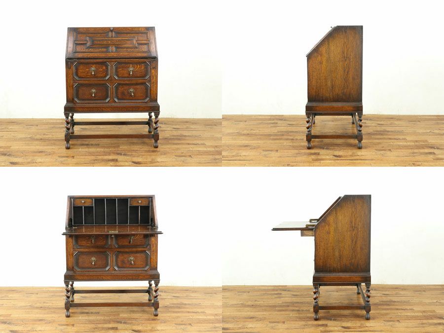イギリスアンティーク家具 ビューロー 59181