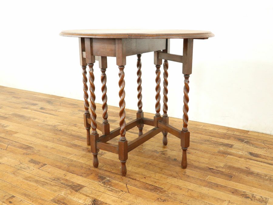 アンティーク家具 ゲートレッグテーブル 59124