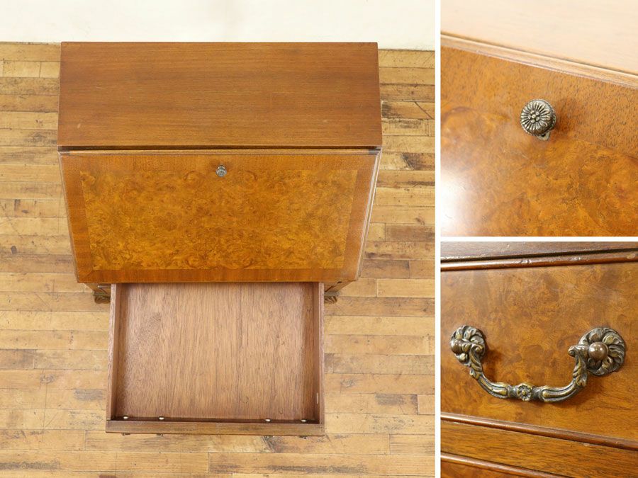 イギリス アンティーク家具 ビューロー 59186