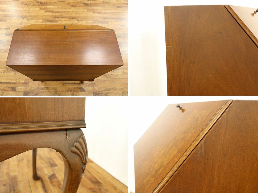 イギリス アンティーク家具 ビューロー 59186