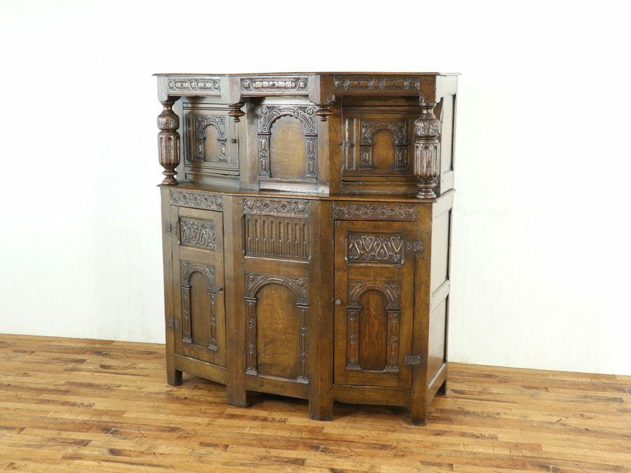 アンティーク家具 コートカップボード 59047