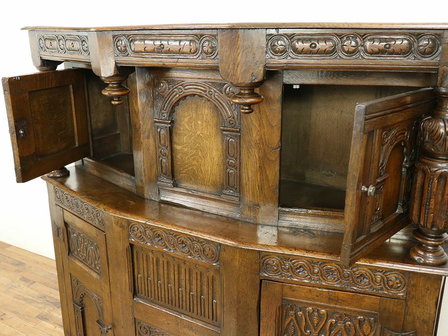 アンティーク家具 コートカップボード 59047