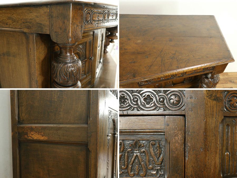 アンティーク家具 コートカップボード 59047