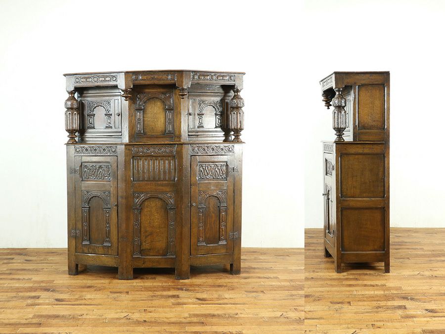 アンティーク家具 コートカップボード 59047